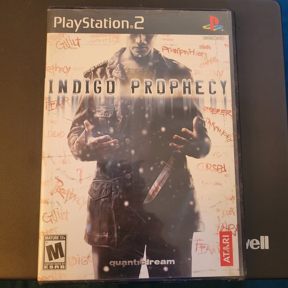 Indigo Prophecy Sony Playstation 2 PS2 Original Disk And Cover Missing Manual